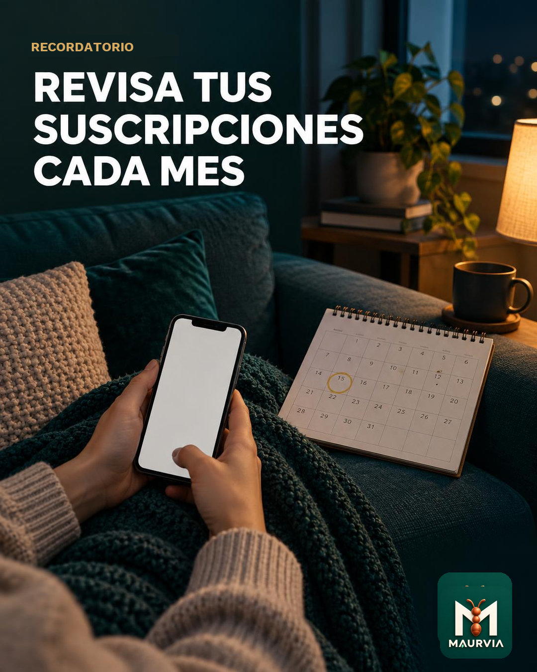 Revisa tus suscripciones cada mes